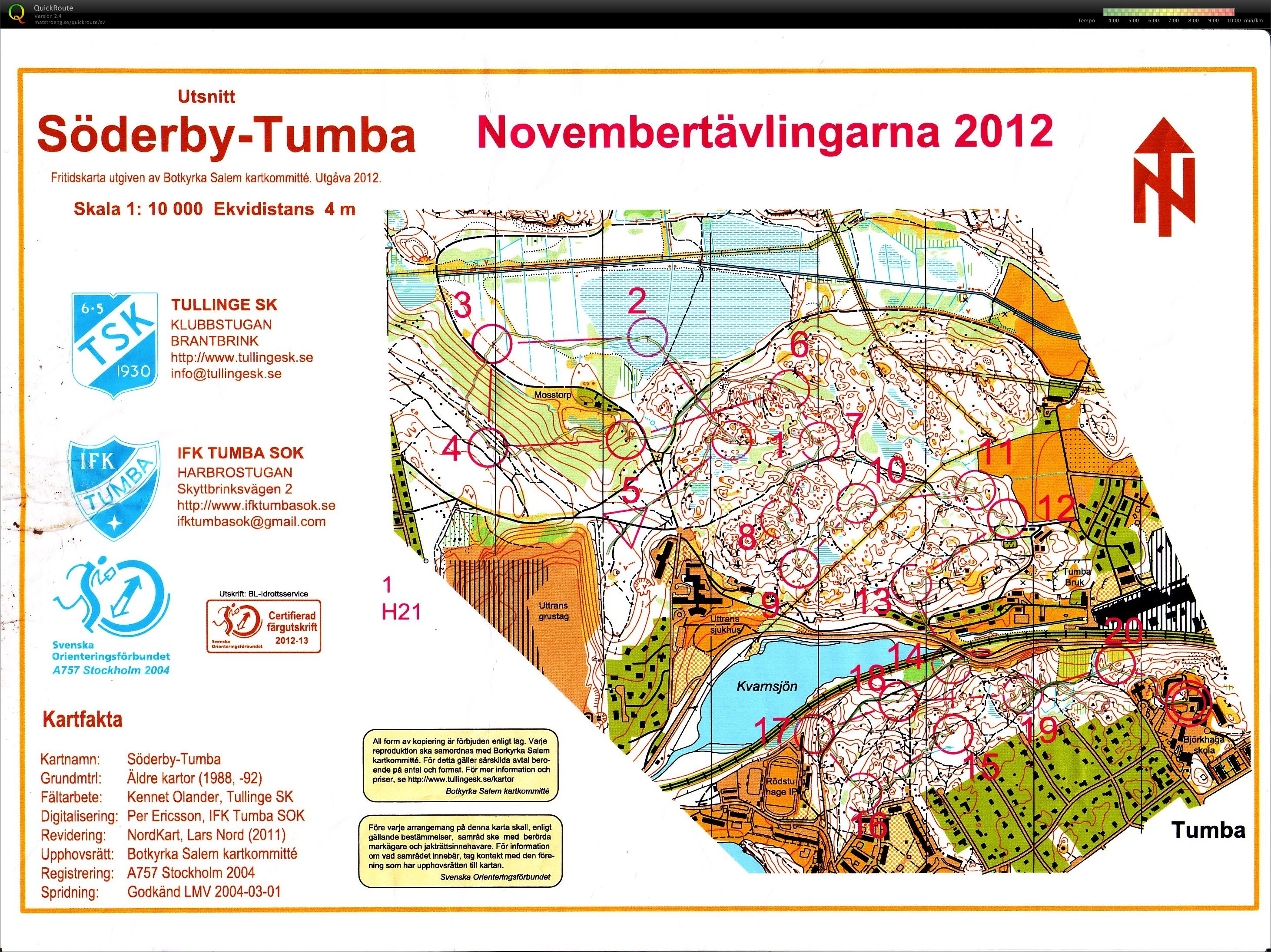 Novembertävlingarna Medel (2012-11-10)