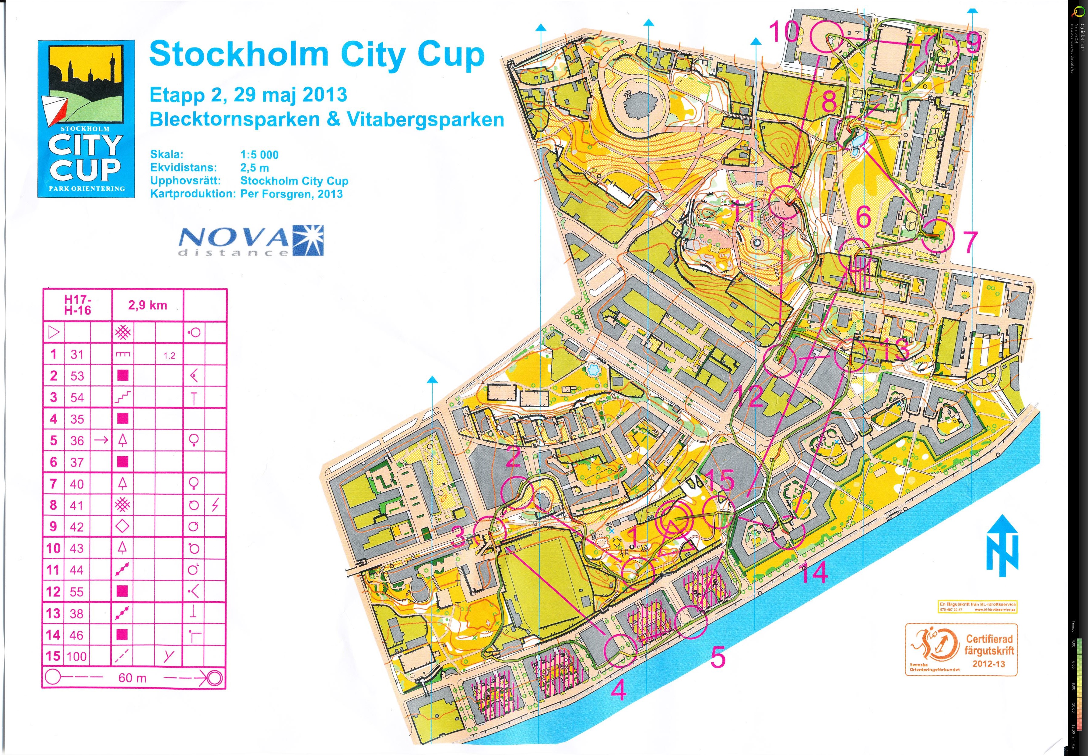 Stockholm City cup etapp 2 (2013-05-29)